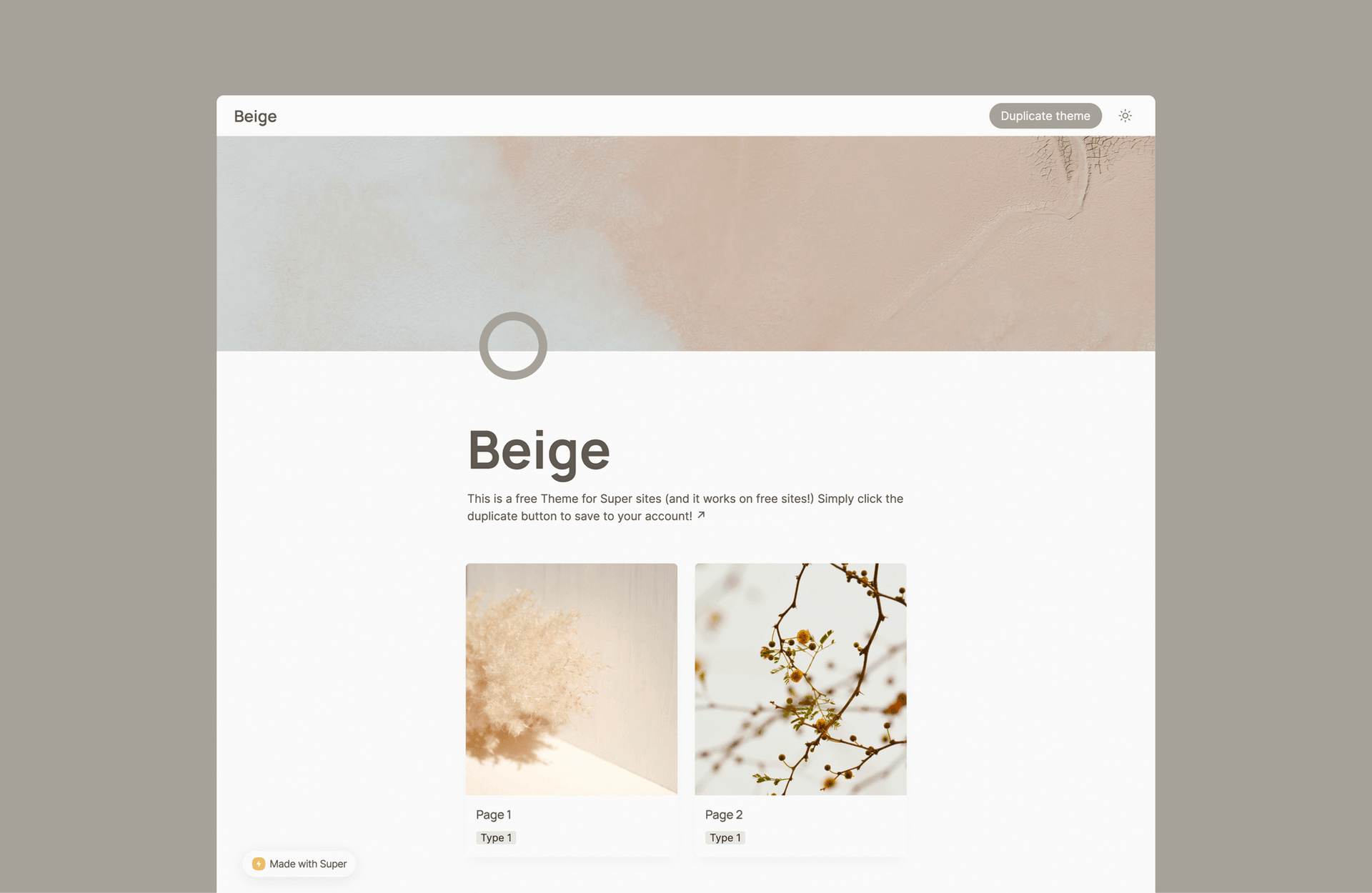 Beige