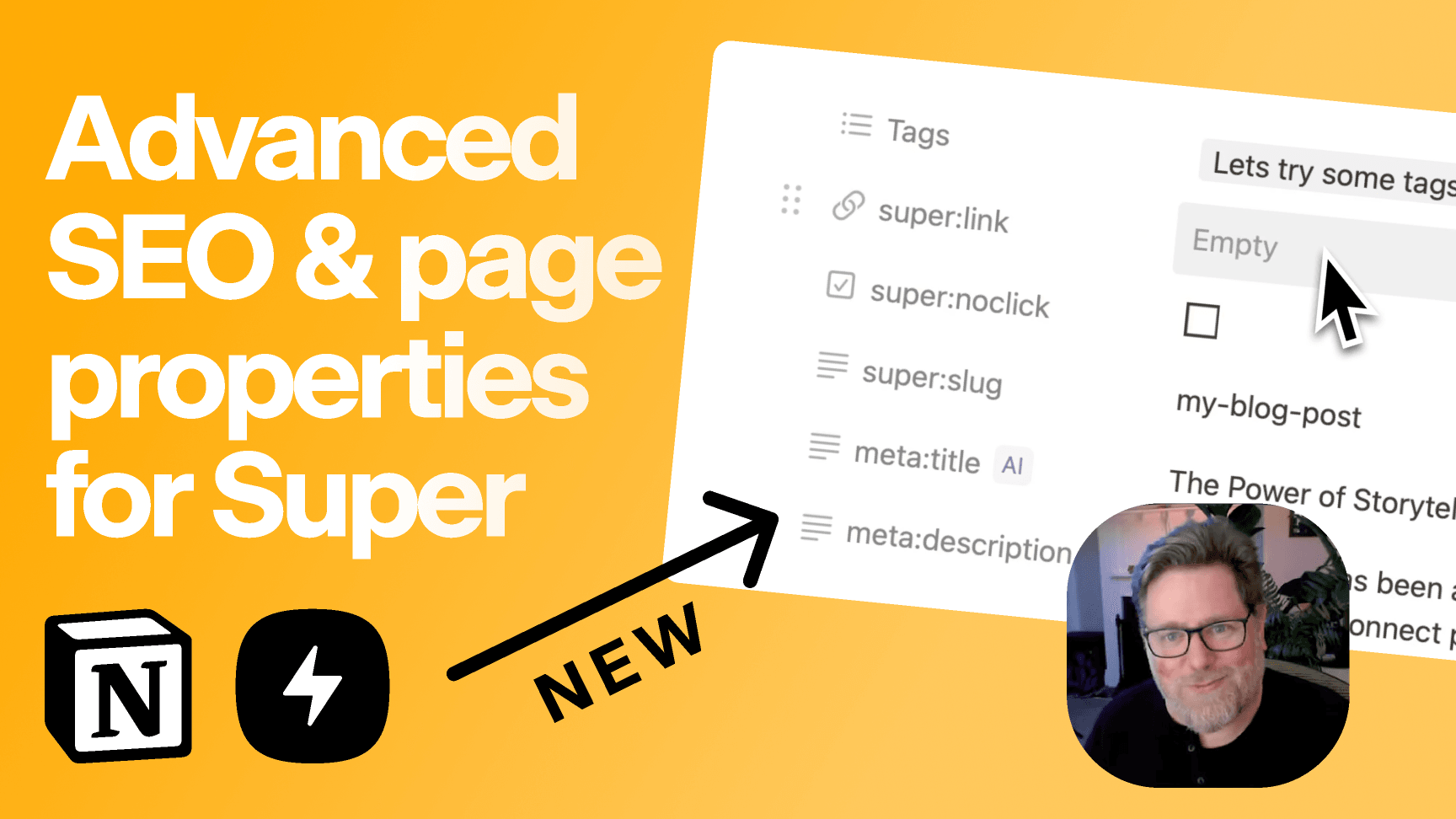 How to use Super properties for SEO from Notion databases 
