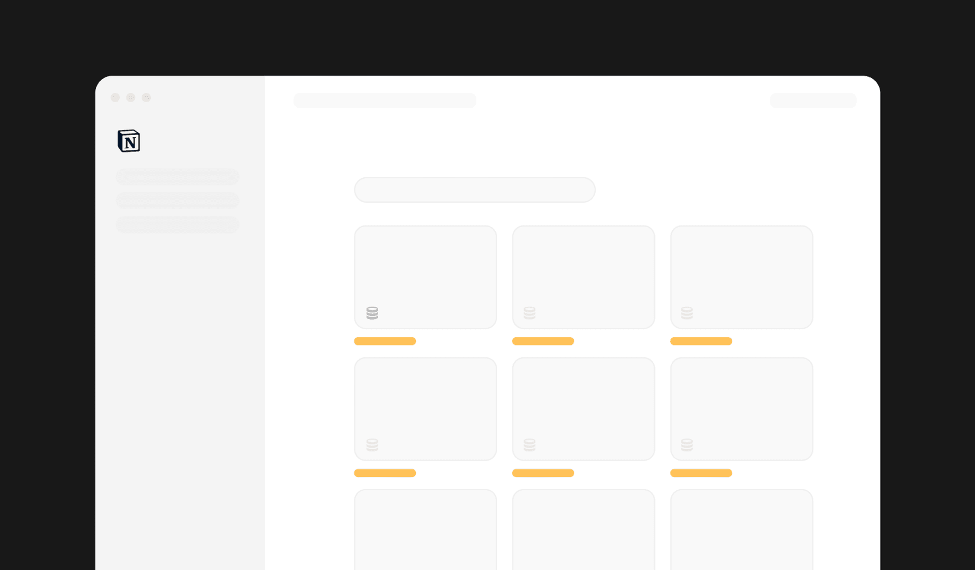 Managing content in Notion using databases
